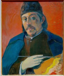 Autoritratto con tavolozza da Paul Gauguin